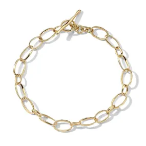 18K Gold Small Scultura Link Bracelet