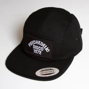 1972 Psychedelic Disco - 5 Panel Cap - Black