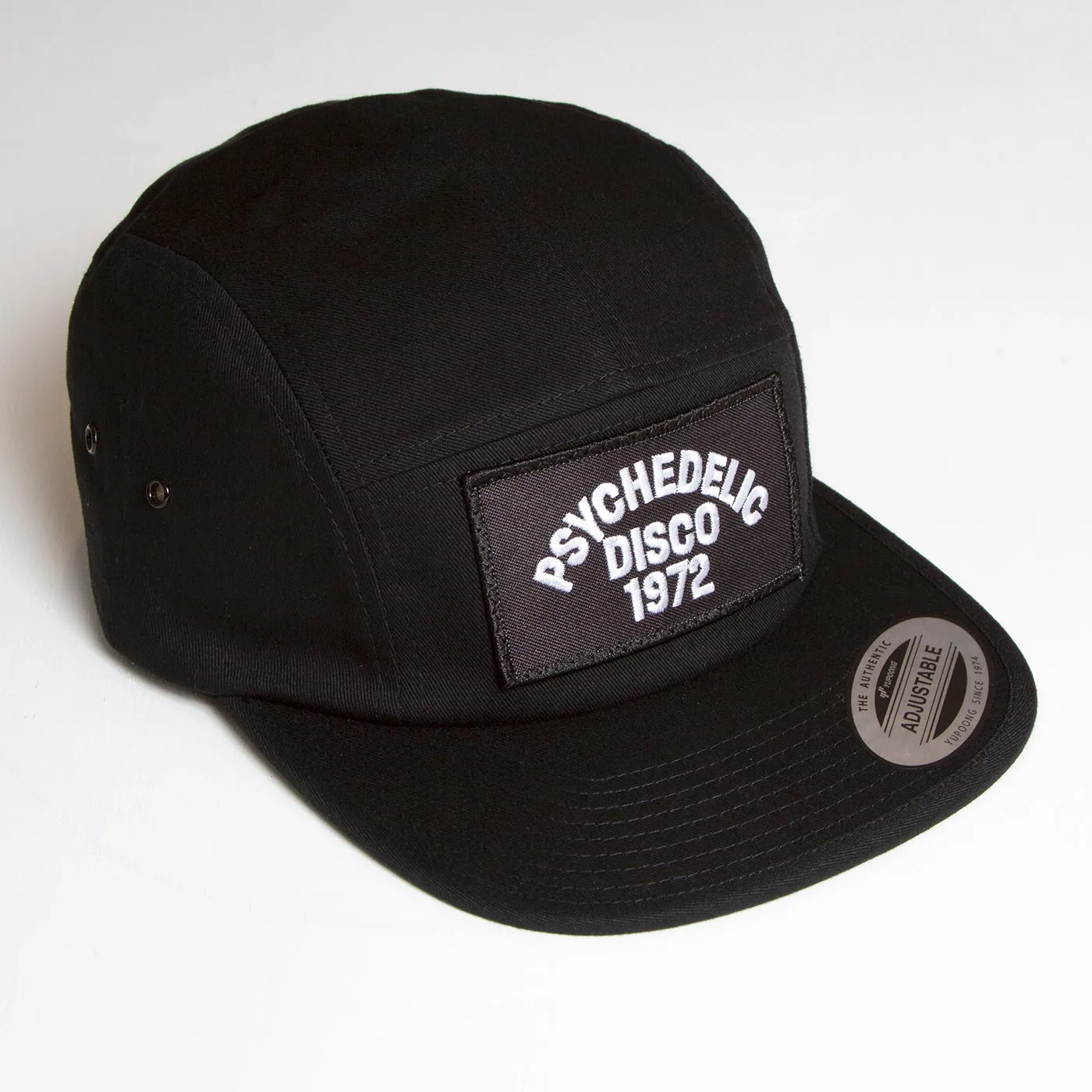 1972 Psychedelic Disco - 5 Panel Cap - Black