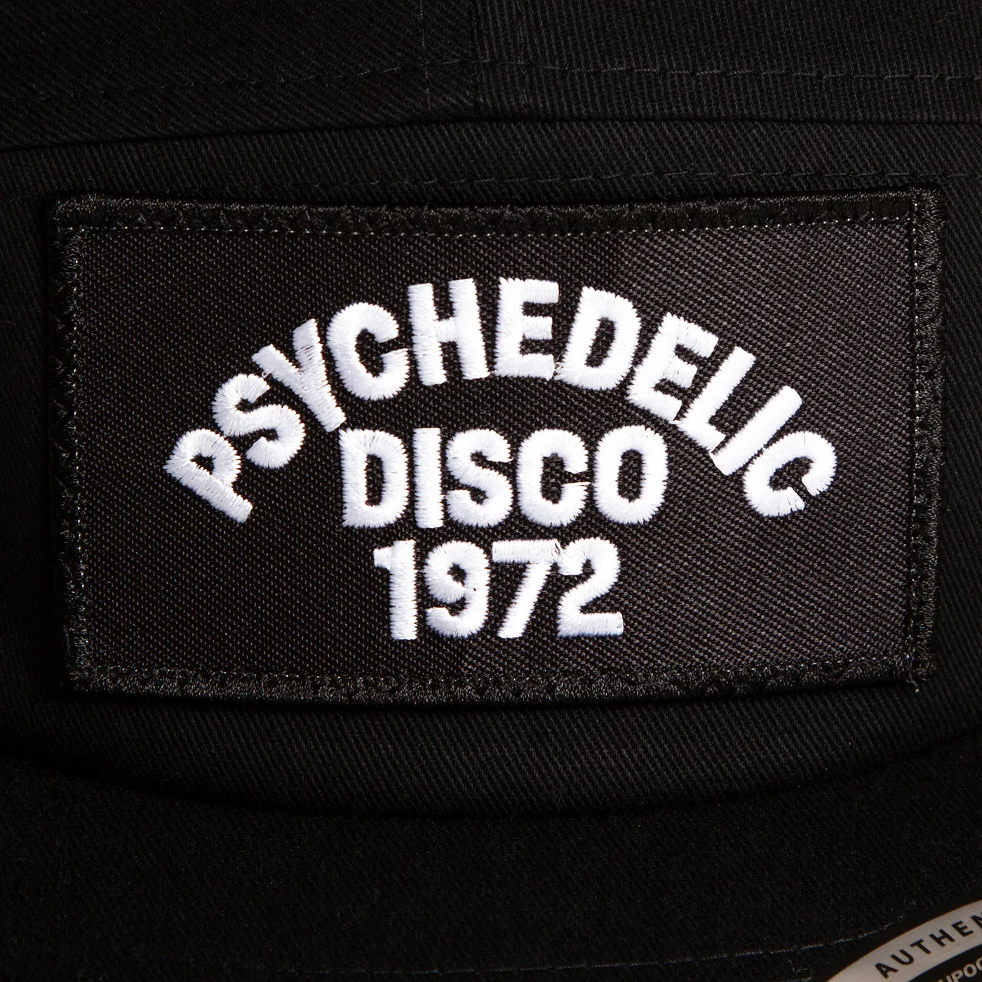 1972 Psychedelic Disco - 5 Panel Cap - Black