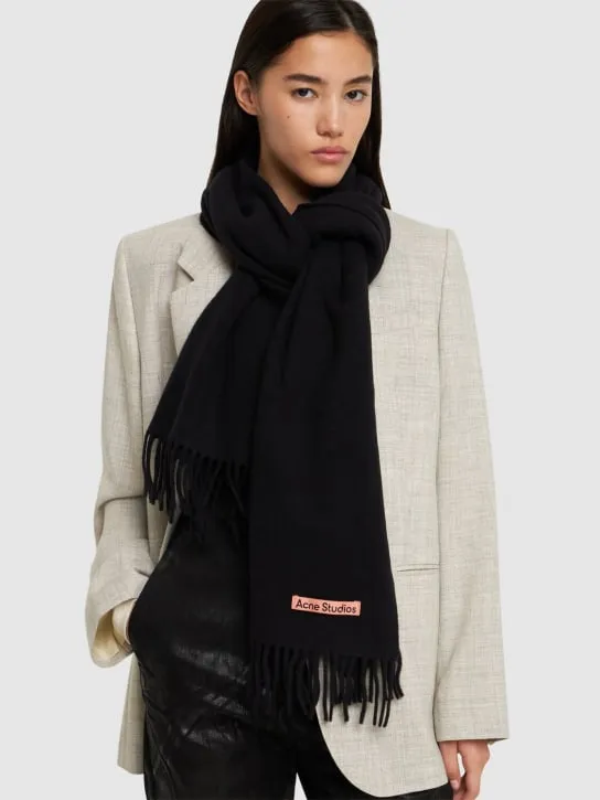 Acne Studios   Canada wool scarf 