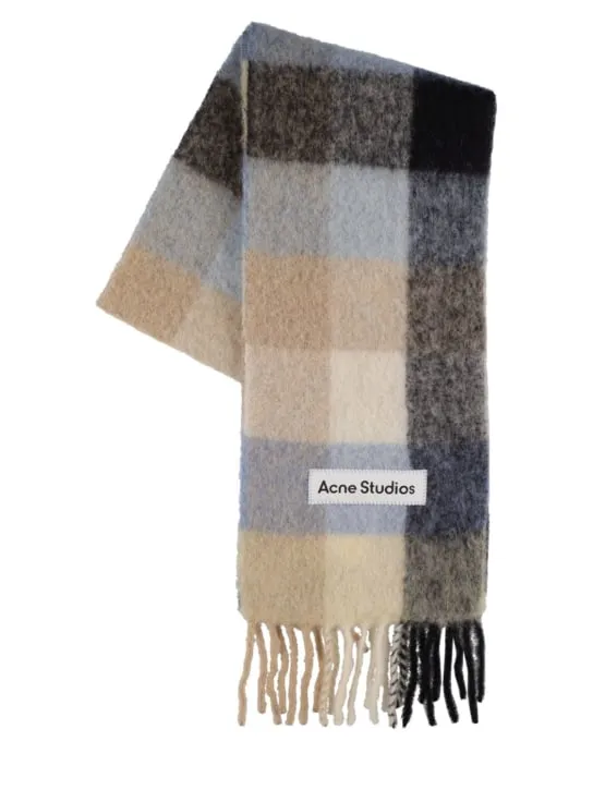 Acne Studios   Wool alpaca &amp; mohair scarf 