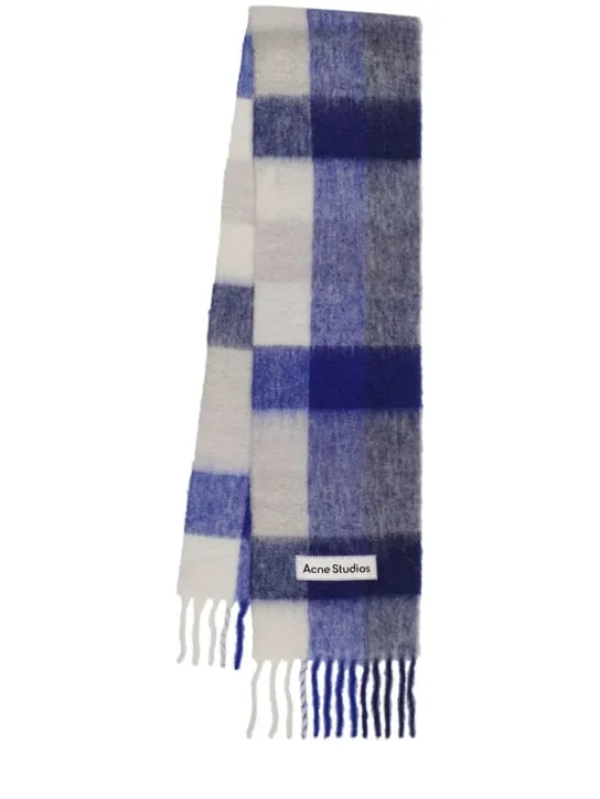 Acne Studios   Wool alpaca &amp; mohair scarf 