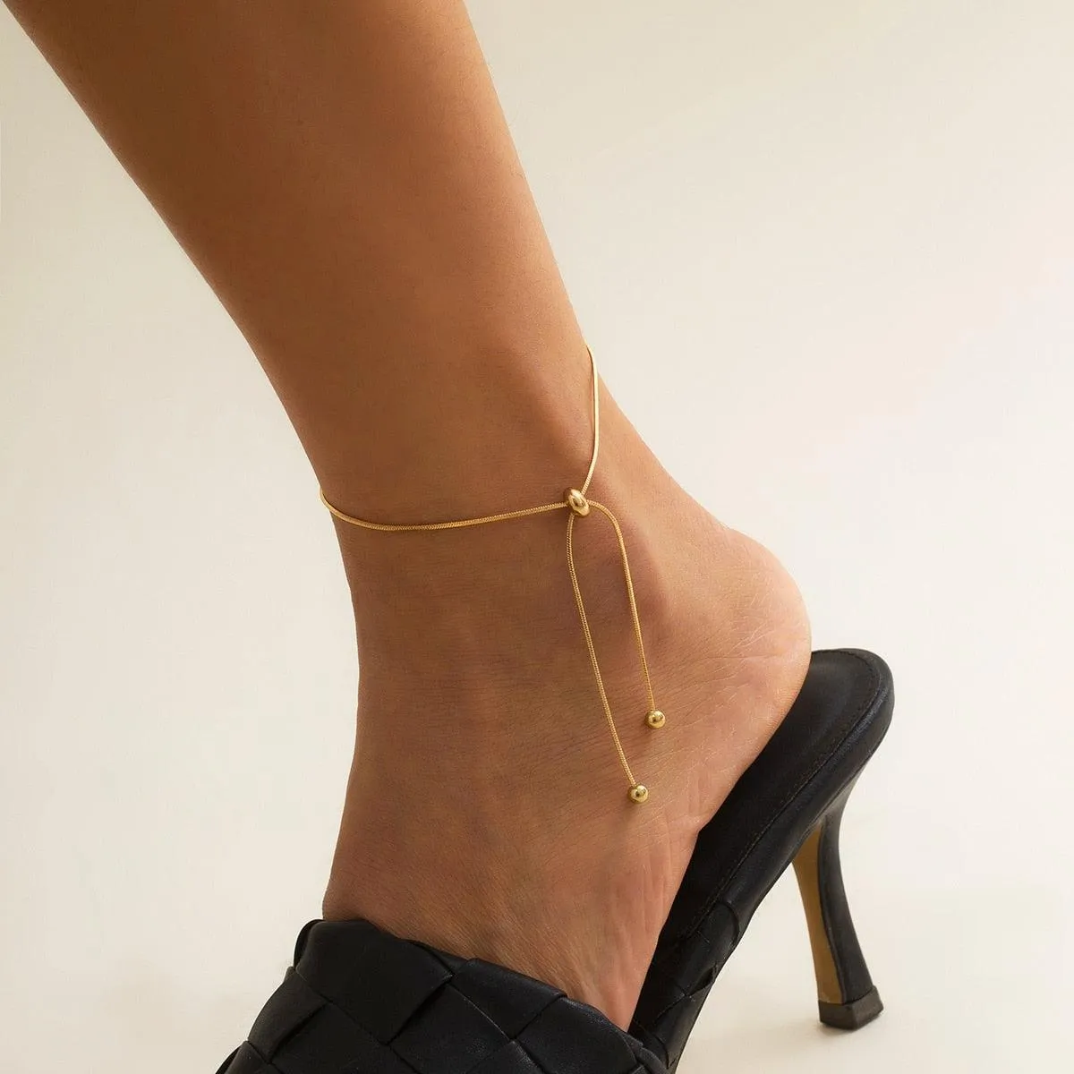 Adjustable Chain Anklet