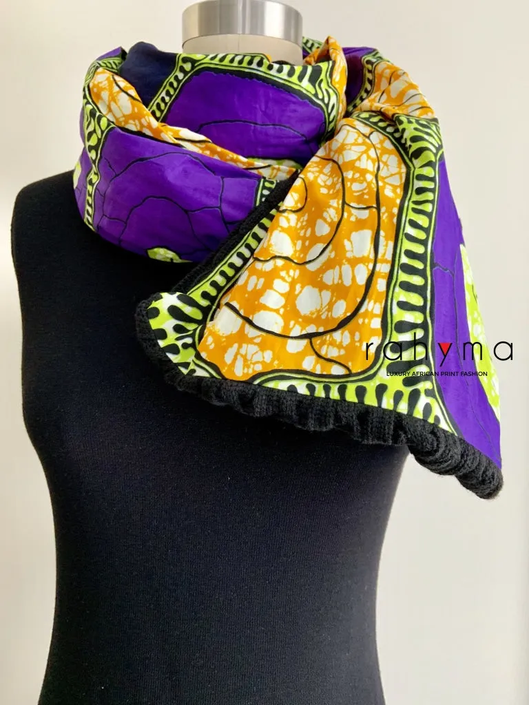 African Print Winter scarf-LARA SALE