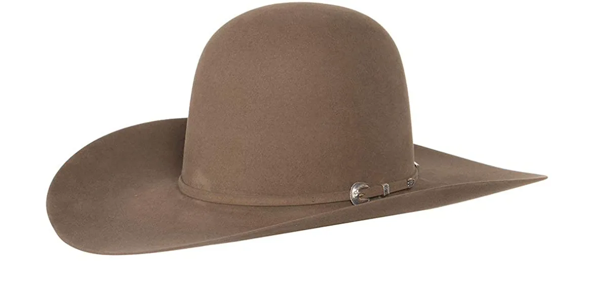 American Hat Company -  Open Crown - 7X Pecan