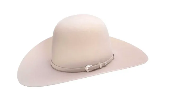 American Hat Company -  Open Crown - 7X Silverbelly