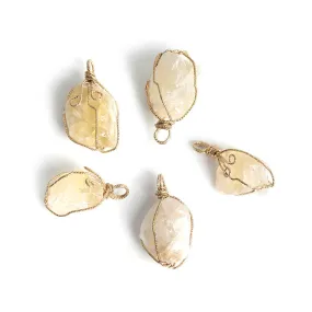 Ancient Infusions Citrine Radiance Pendant: Embrace Abundance and Positive Energy