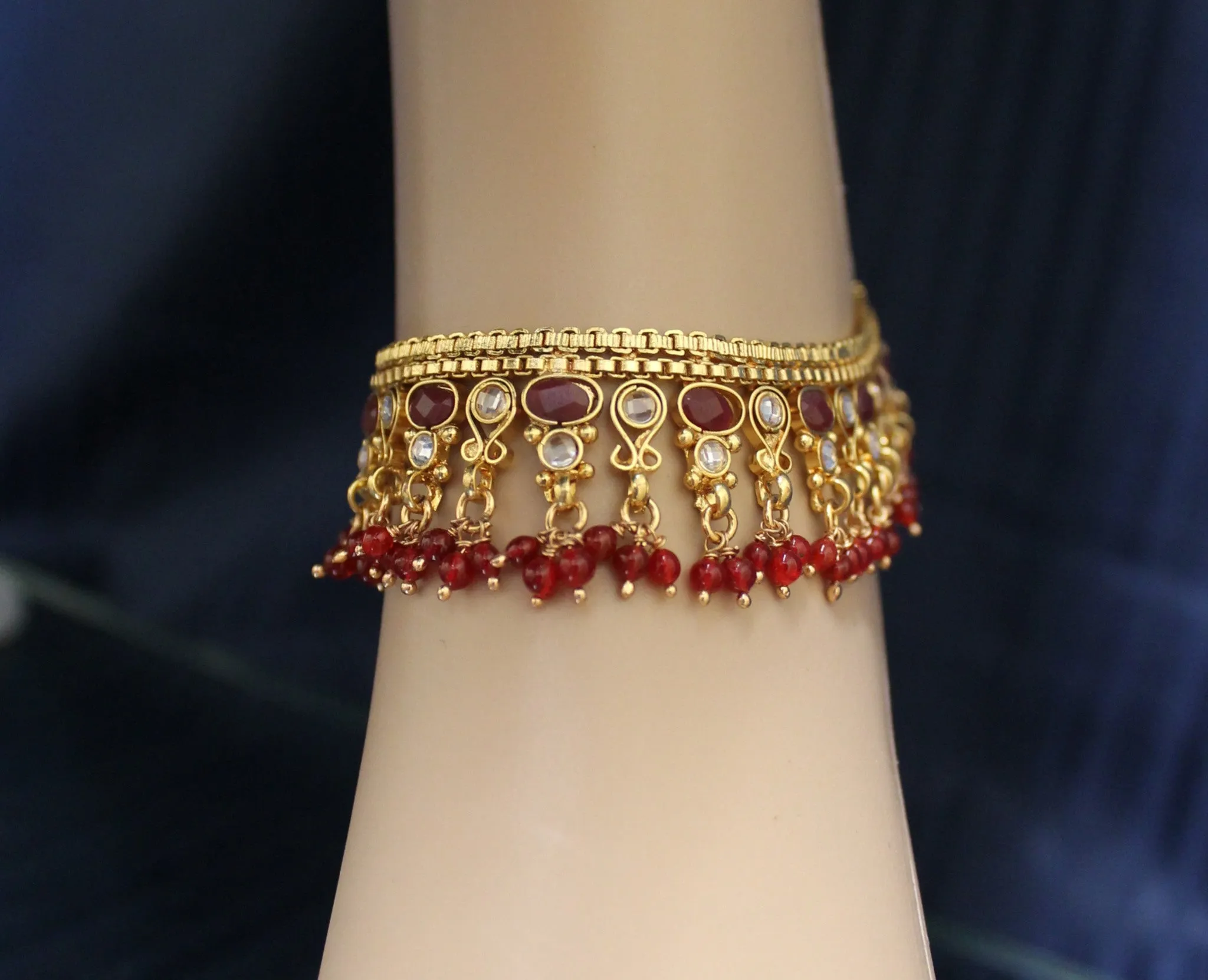 Anklet Payal 3104 Indian Payals Shieno Sarees Pleasanton