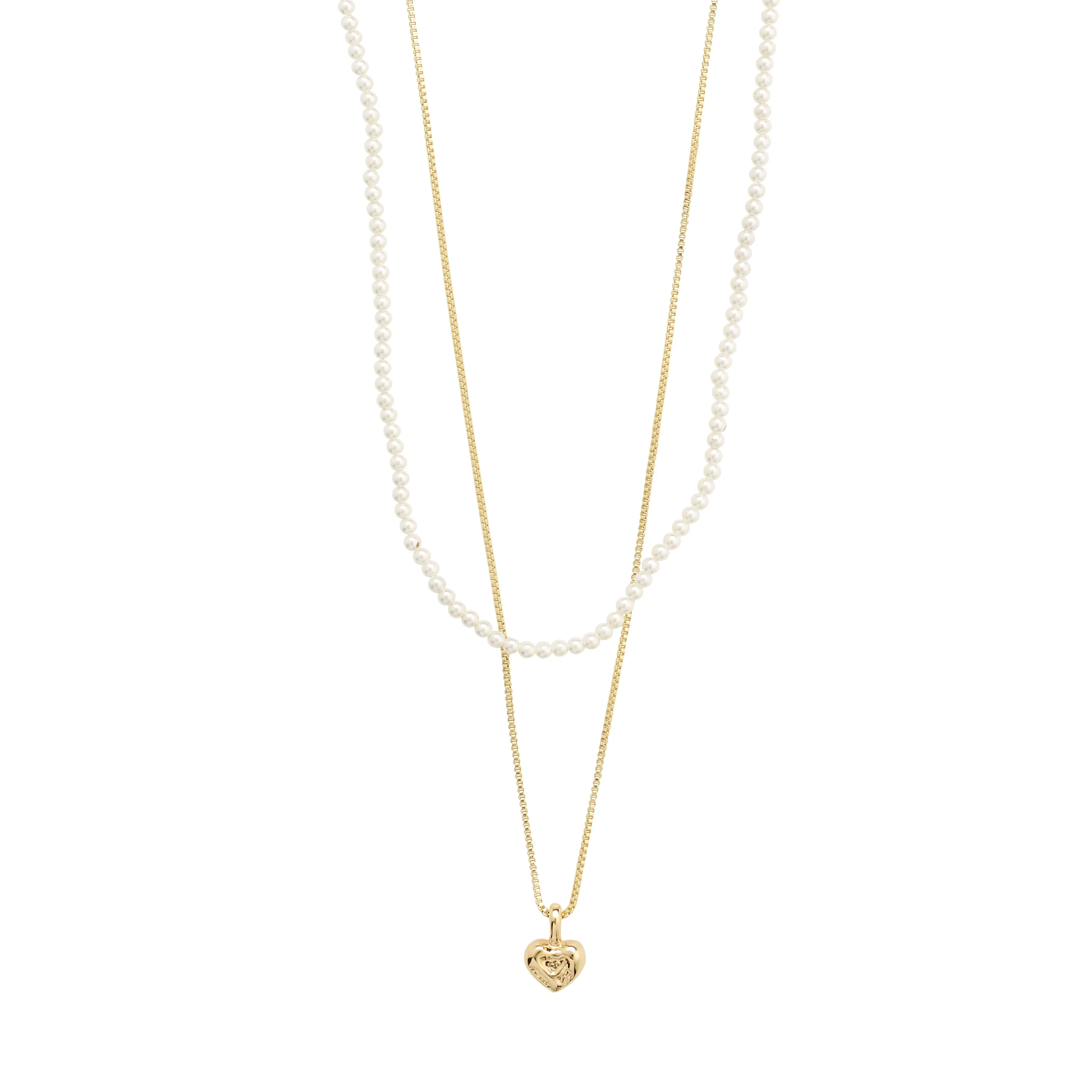 ARLET necklace 2-in-1 set, gold-plated