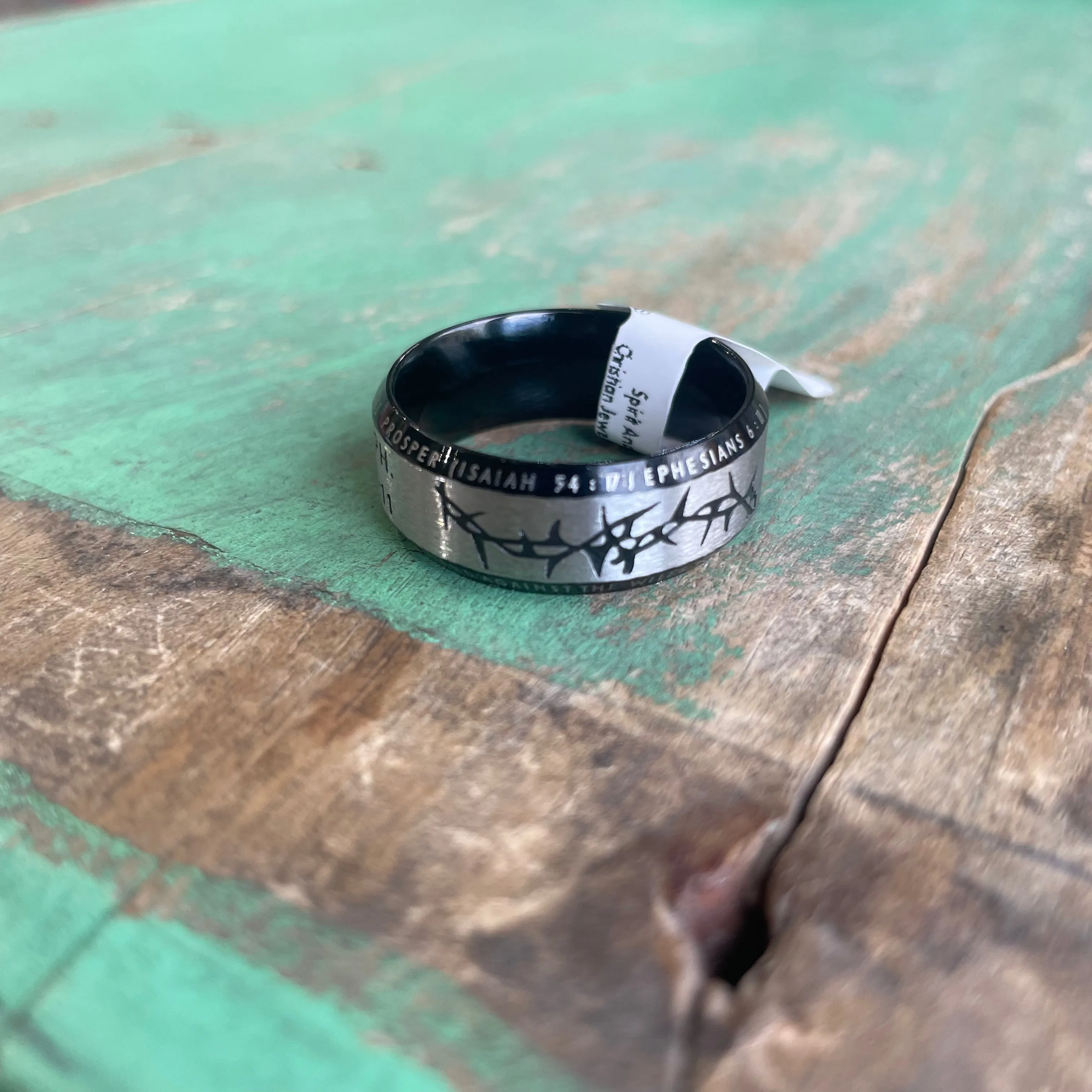 Armour of God Stainless Steel Ring