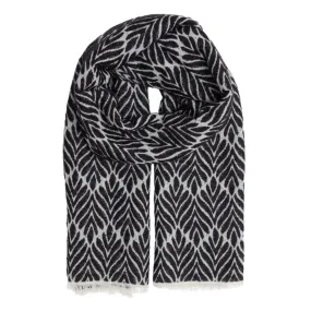 B Young Vileaf Acorn Scarf Black Mix