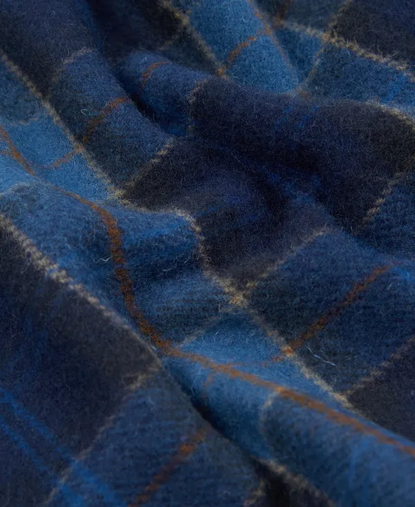 Barbour Lambswool Scarf - Midnight Tartan