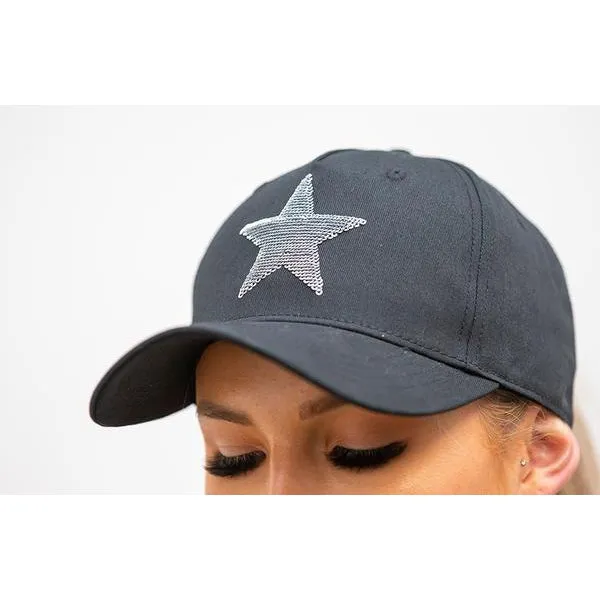 BARE Equestrian Sequin Cap