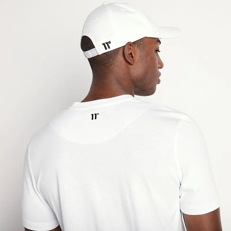 Baseball Logo Cap - White