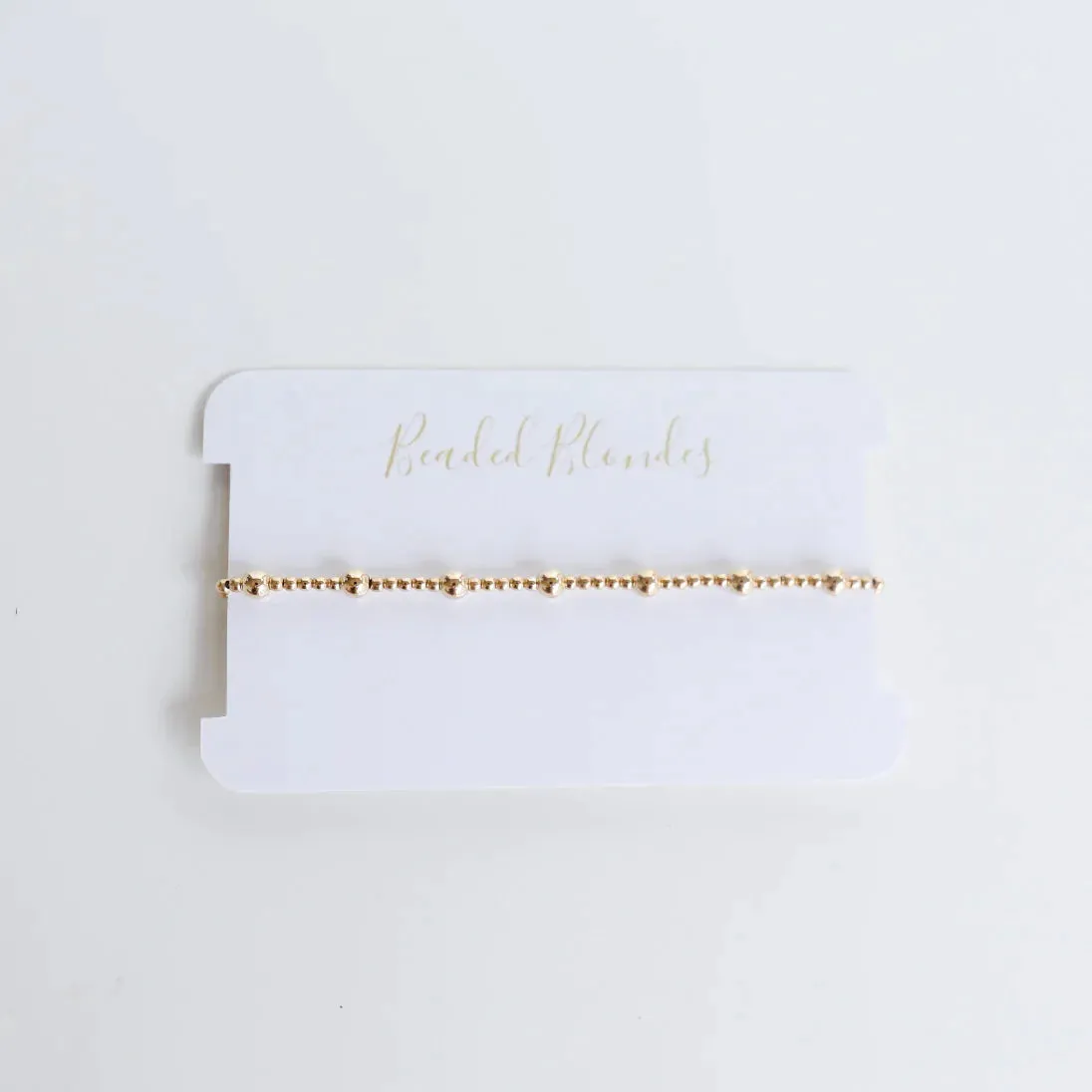 Beaded Blondes | June Bracelet in Gold