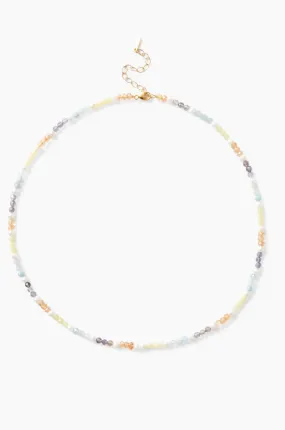 Beaded Necklace ~ Pastel