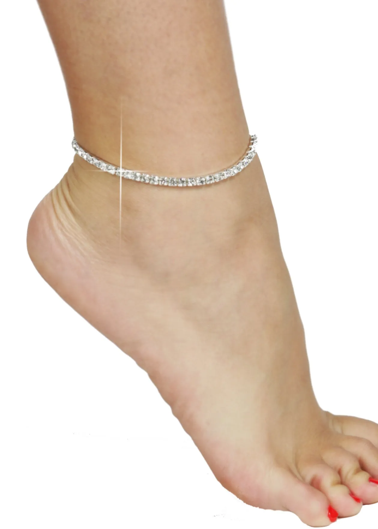 Belly Dance Rhinestone Anklet