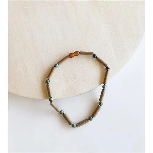 CanyonLeaf 11" Hazelwood & Stones Necklace