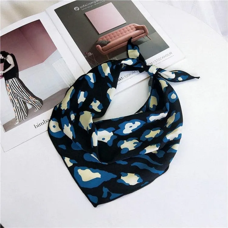 Chic Chiffon Triangle Scarf for Spring and Summer - Versatile Headband and Accessory