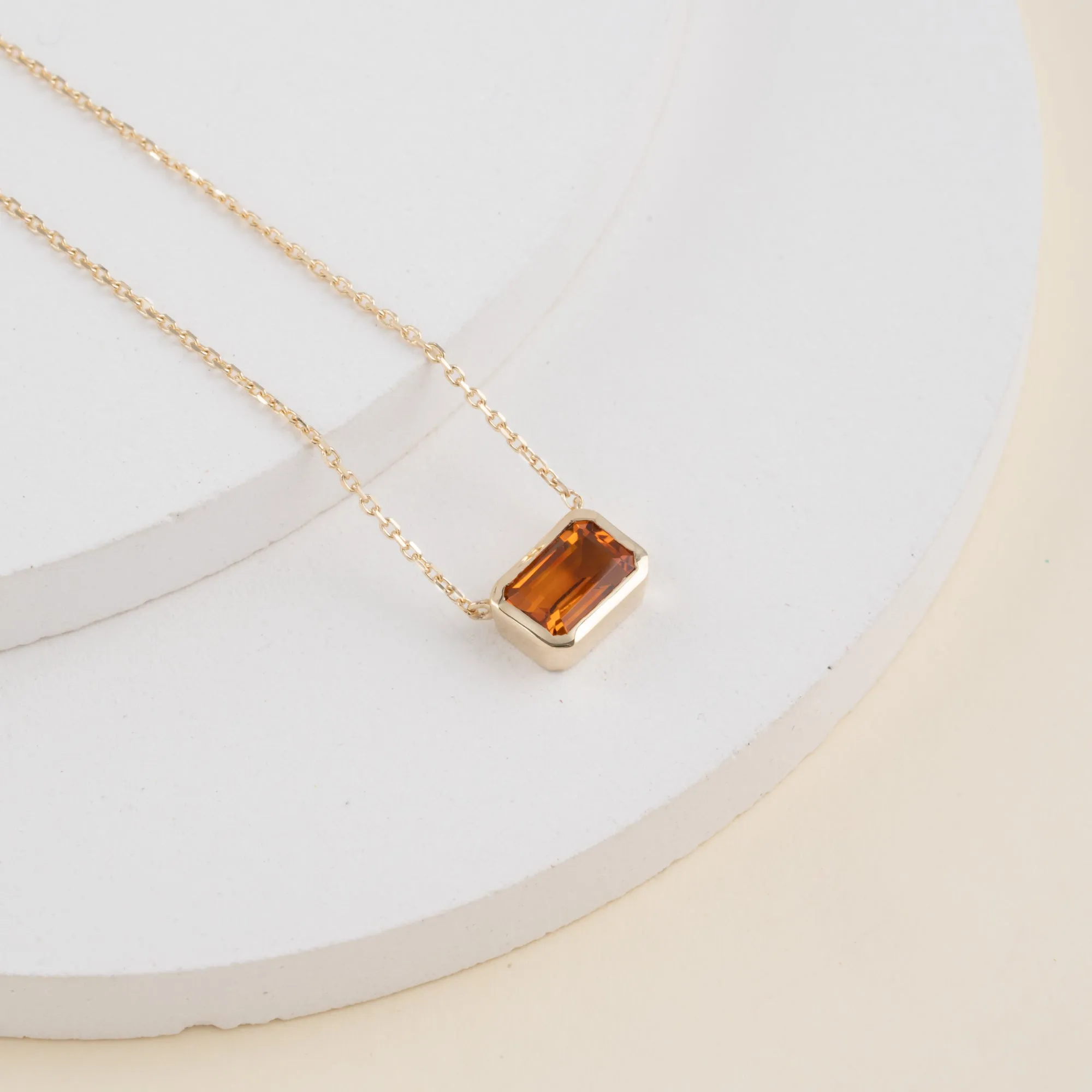 Citrine Necklace, Luisa