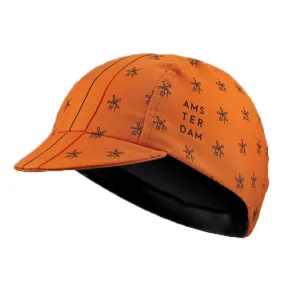 Classic Windmill Orange Polyester/Fleece Cycling Cap Road Bike Quick Drying Sports Hats Moisture Wicking Men And Women Wear