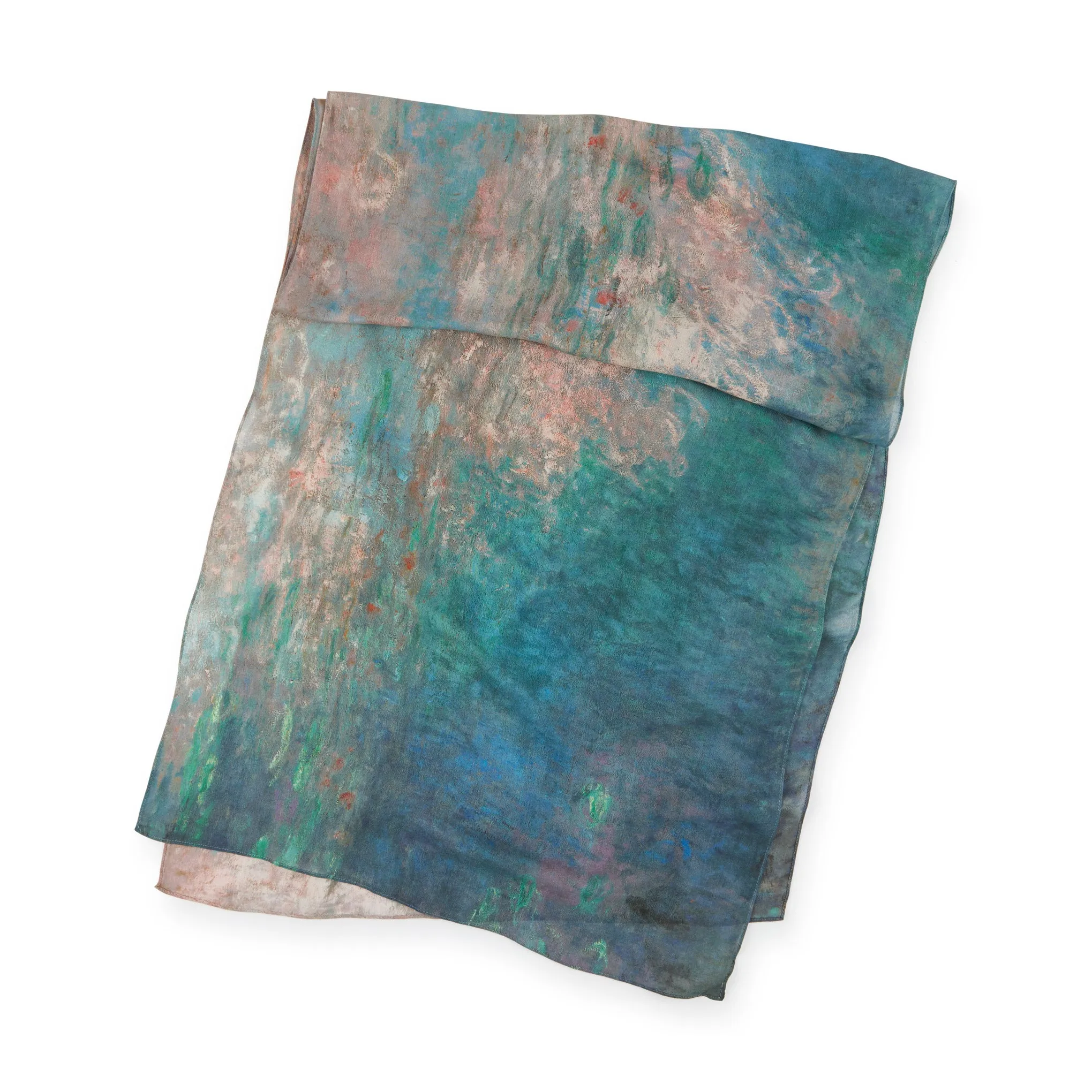 Claude Monet Water Lilies Scarf