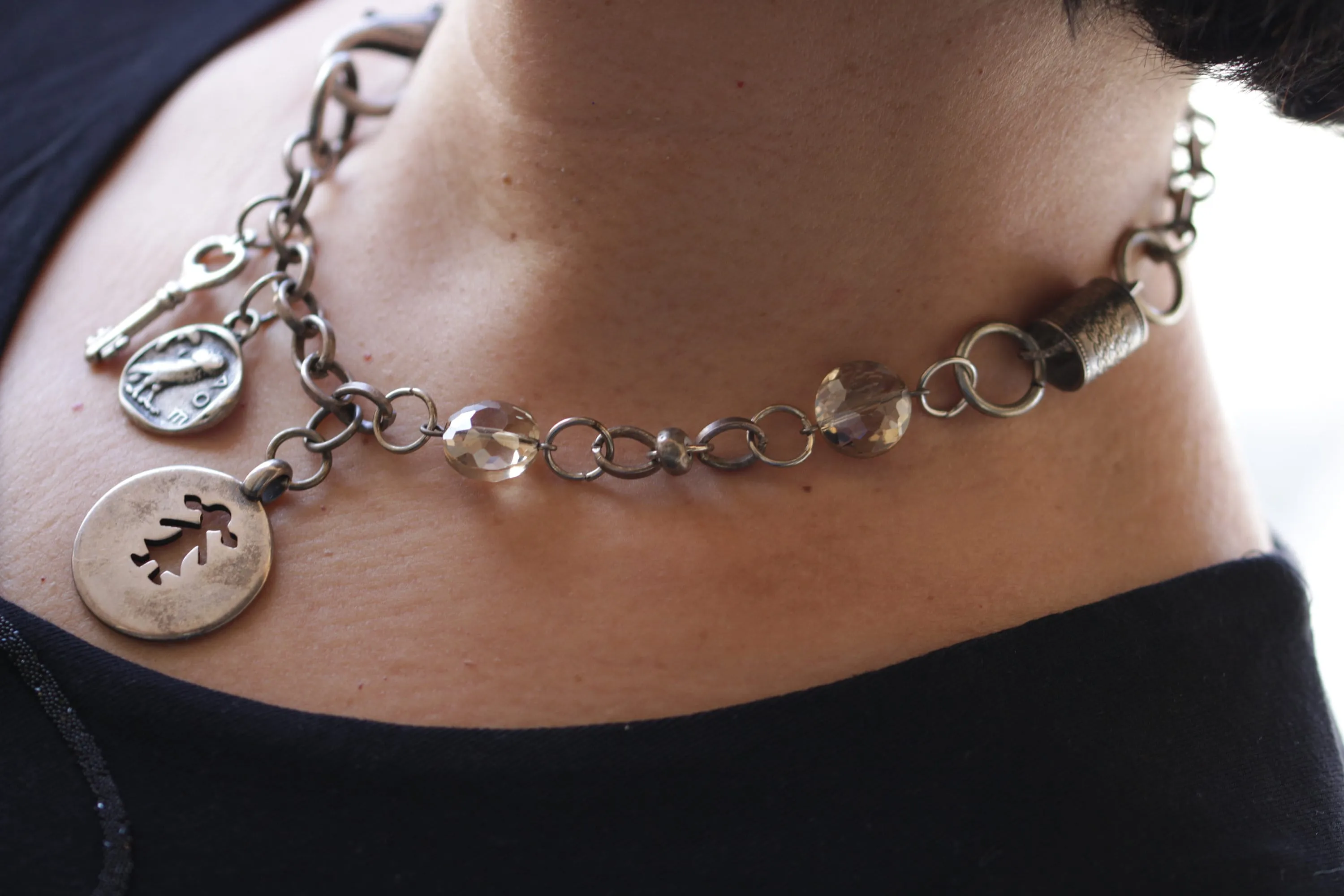 COIN KEY NECKLACE