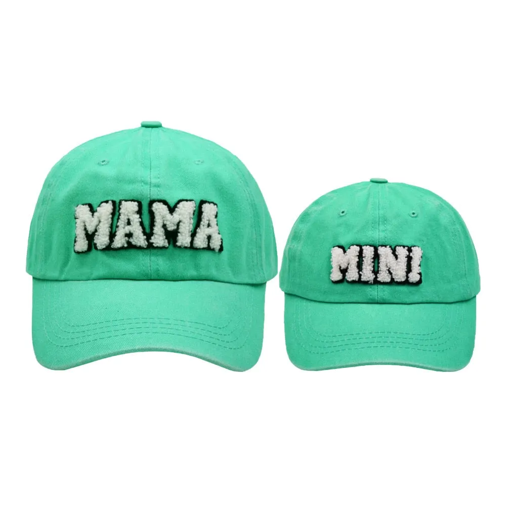 Cool Mama Mini Women Children Kids Cap Sets Spring Summer Outdoor Lady Female Boy Girls Baseball Cap For Women