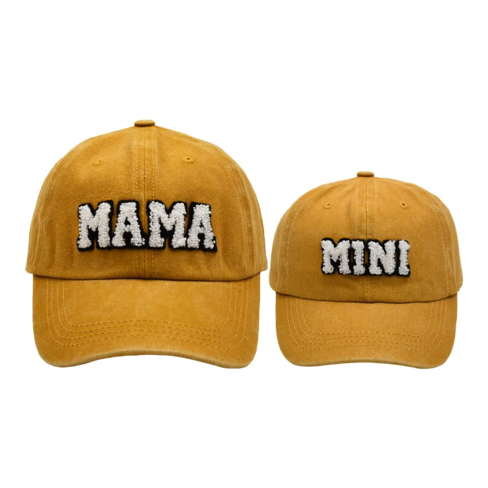 Cool Mama Mini Women Children Kids Cap Sets Spring Summer Outdoor Lady Female Boy Girls Baseball Cap For Women