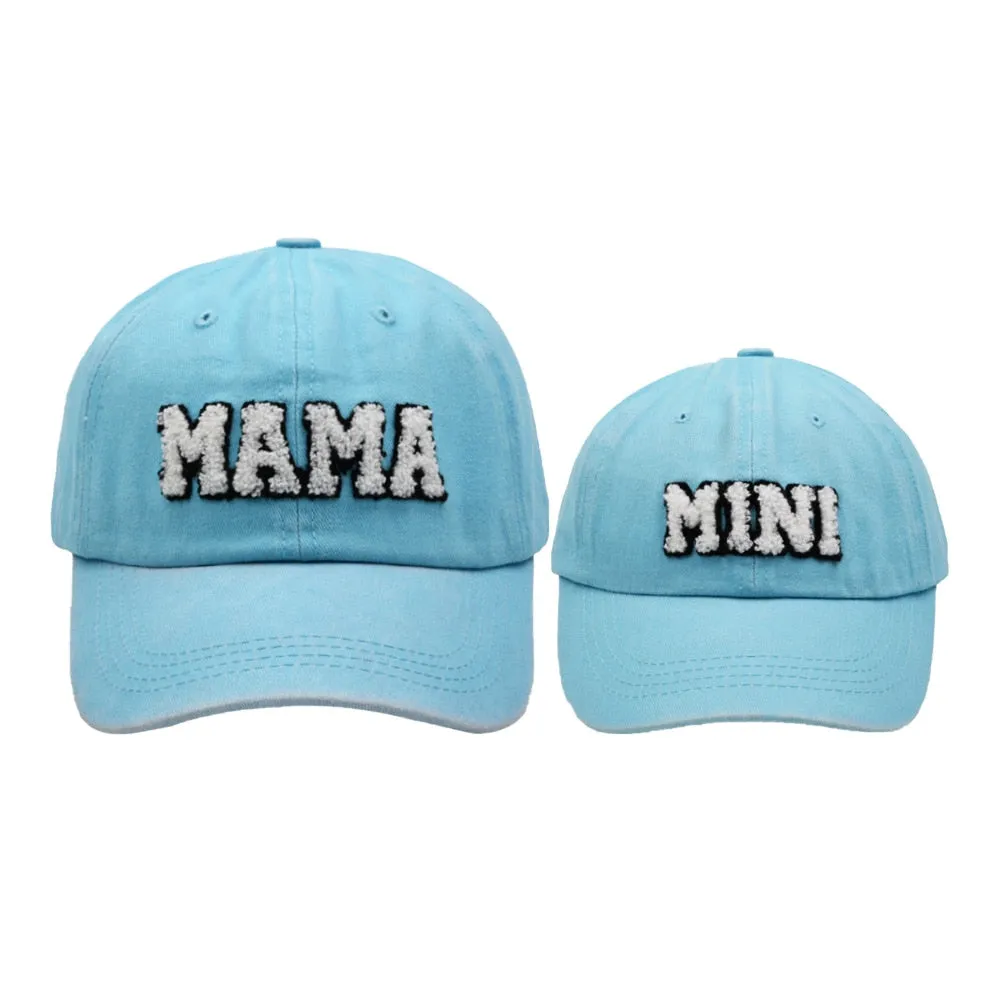 Cool Mama Mini Women Children Kids Cap Sets Spring Summer Outdoor Lady Female Boy Girls Baseball Cap For Women