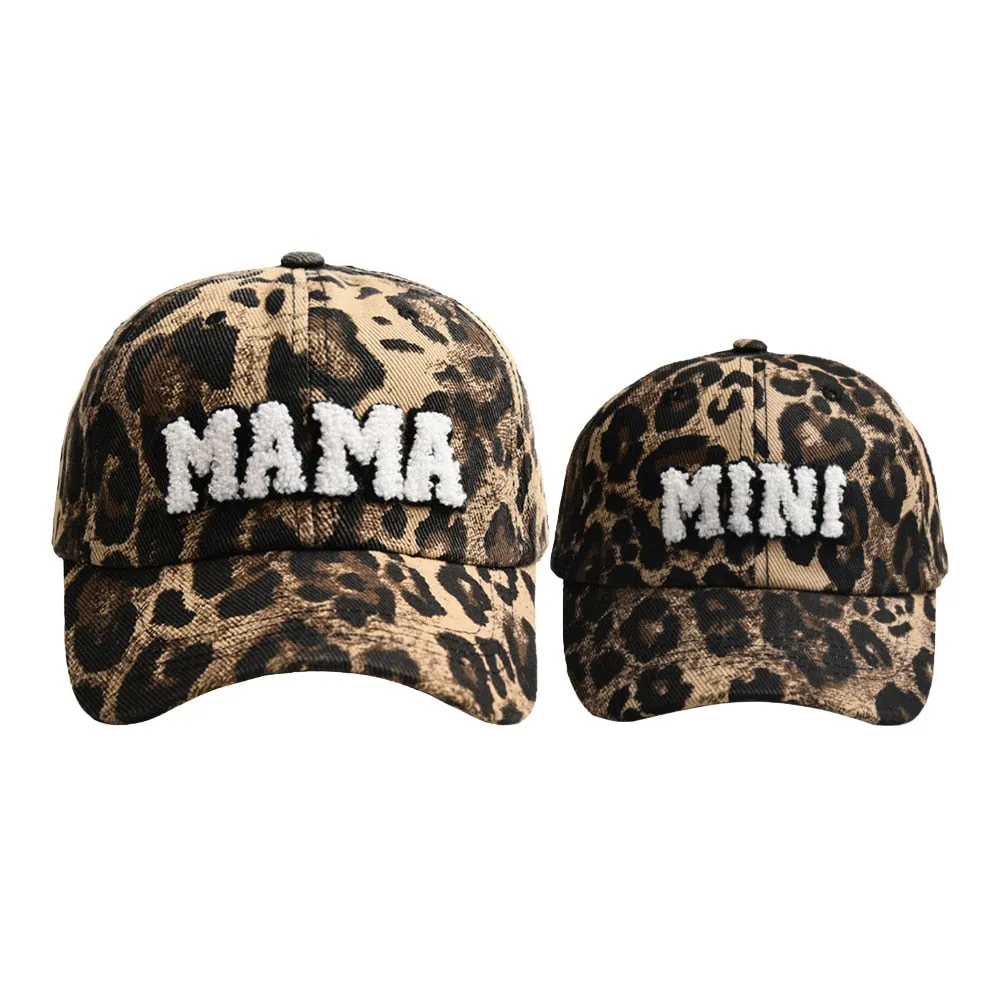 Cool Mama Mini Women Children Kids Cap Sets Spring Summer Outdoor Lady Female Boy Girls Baseball Cap For Women