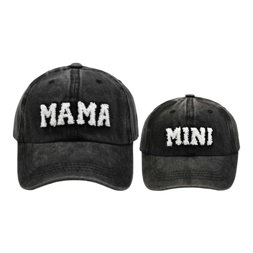 Cool Mama Mini Women Children Kids Cap Sets Spring Summer Outdoor Lady Female Boy Girls Baseball Cap For Women