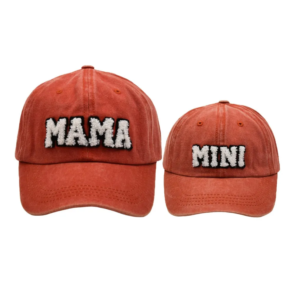 Cool Mama Mini Women Children Kids Cap Sets Spring Summer Outdoor Lady Female Boy Girls Baseball Cap For Women