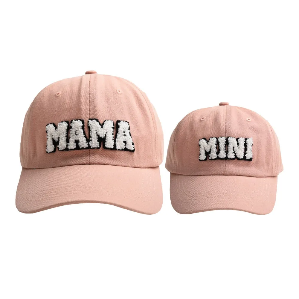 Cool Mama Mini Women Children Kids Cap Sets Spring Summer Outdoor Lady Female Boy Girls Baseball Cap For Women