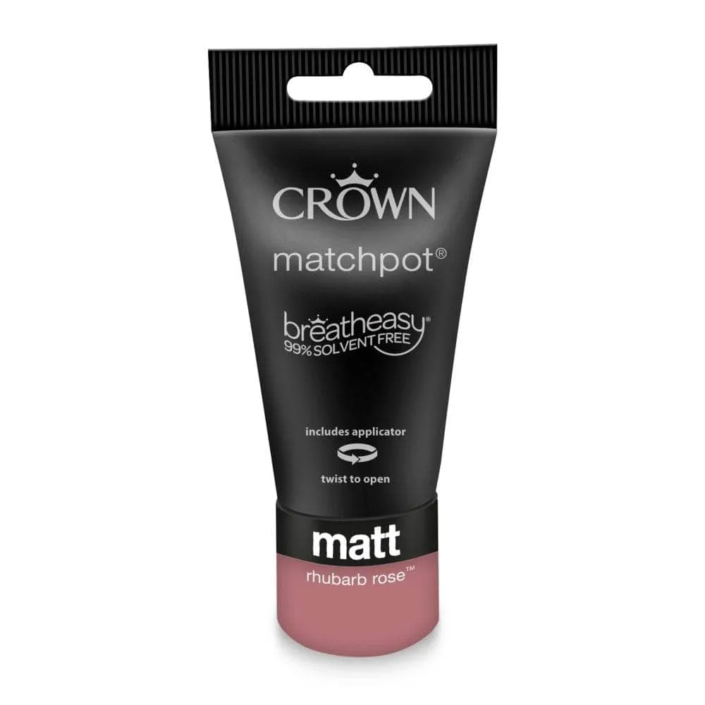 Crown Matt Rhubarb Rose 40ml