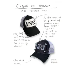 CROWN OF THORNS resurrected trucker hat