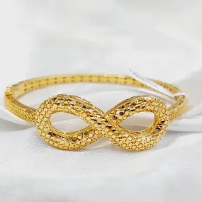 Deluxe Infinite Bangle Bracelet