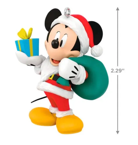 Disney All About Mickey! Santa Mickey Ornament