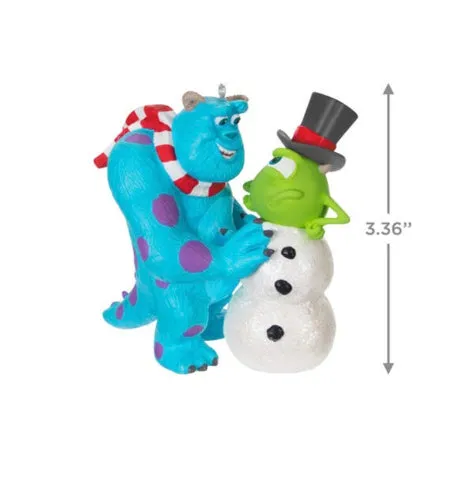 Disney/Pixar Monsters, Inc. Sulley Builds a Snow-Mike Ornament