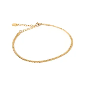 Dominique Gold Anklet