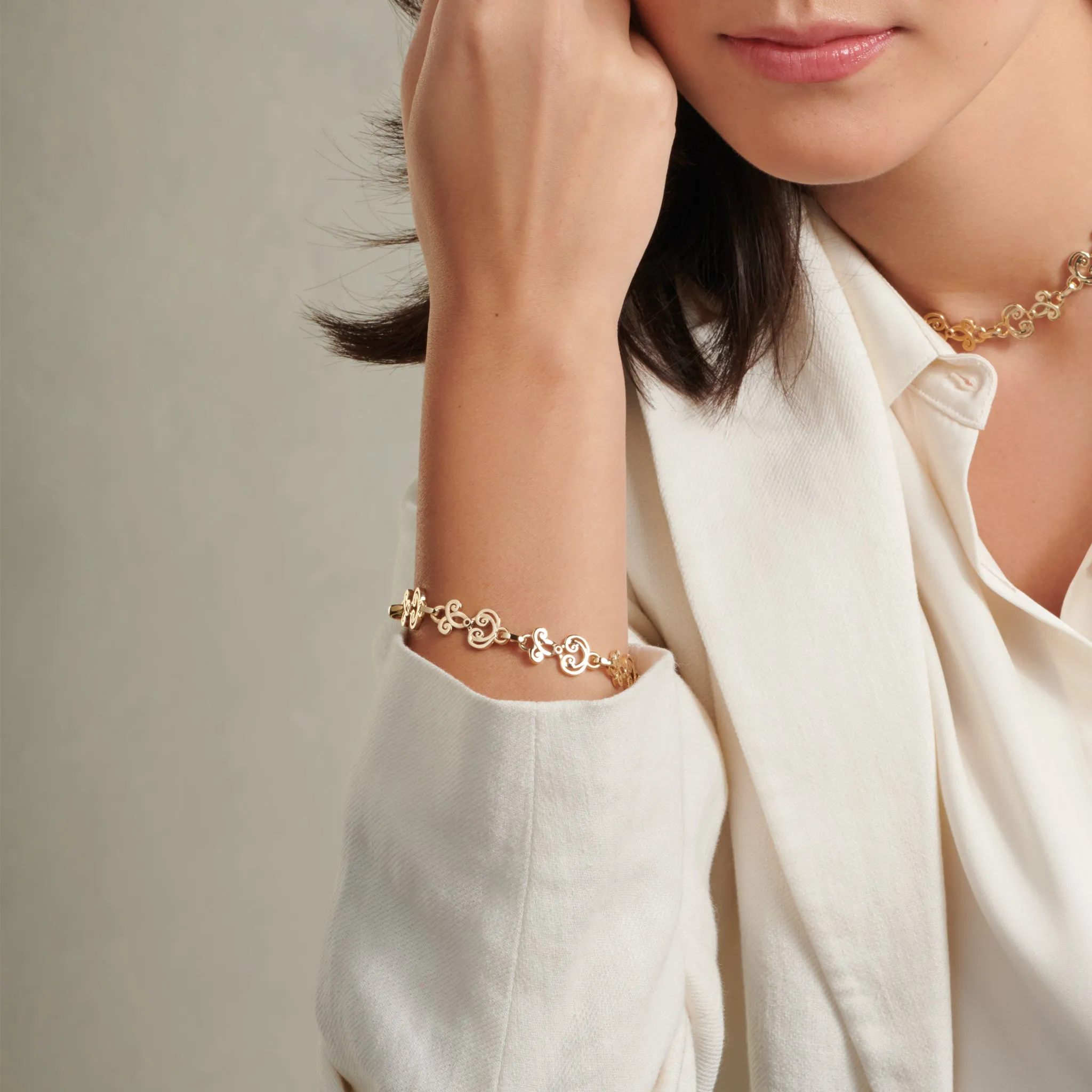 Ecurie Bracelet Yellow Gold & Silver