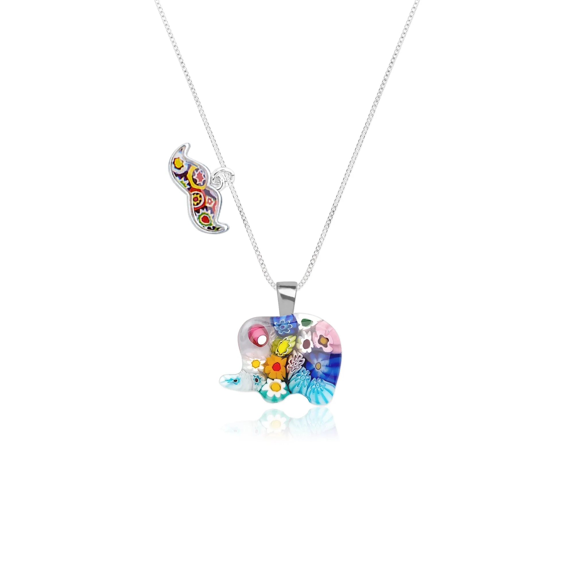 Elephant in Bloom Necklace