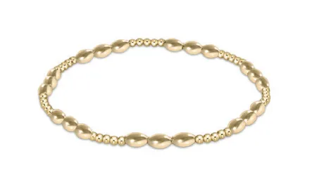 enewton Harmony Joy 2MM Gold Beaded Bracelet