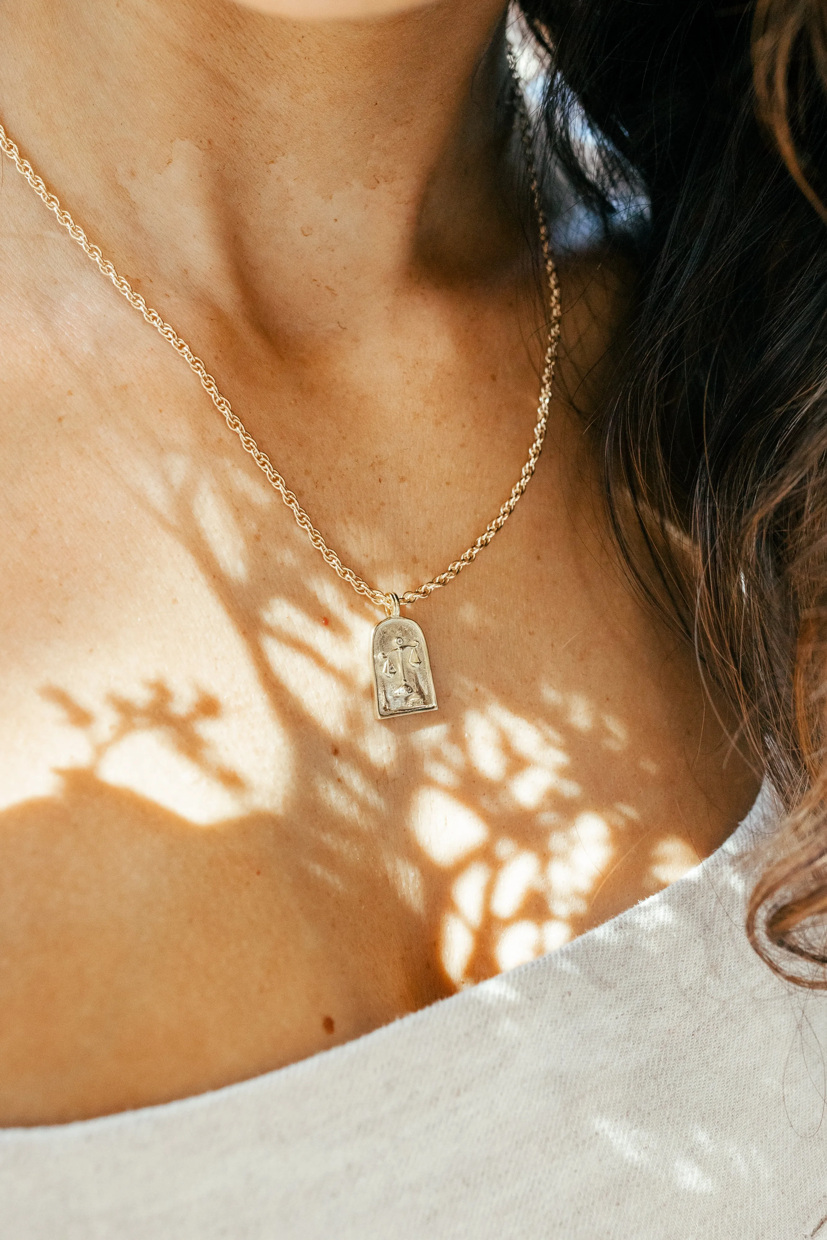 Enneagram Type Seven Necklace { Silver   Gold }