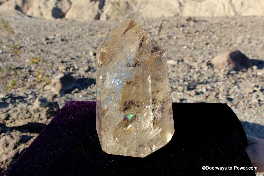 Exquisite 8" JOHN of GOD Citrine Crystal Altar Stone 7.5 lbs A     Collectors Quality CAC-1