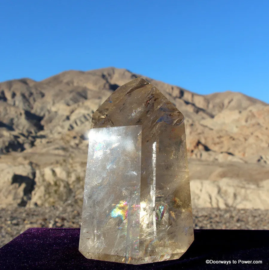 Exquisite 8" JOHN of GOD Citrine Crystal Altar Stone 7.5 lbs A     Collectors Quality CAC-1