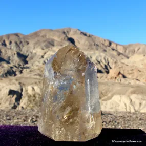 Exquisite 8" JOHN of GOD Citrine Crystal Altar Stone 7.5 lbs A     Collectors Quality CAC-1