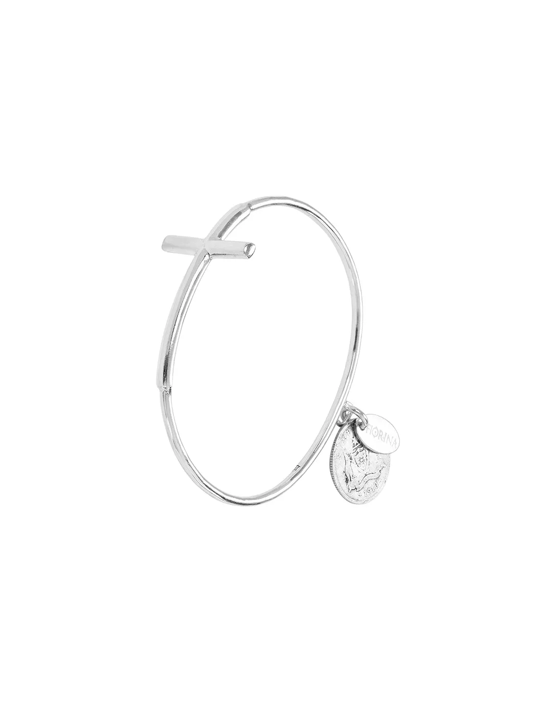 Faith Cross Bangle