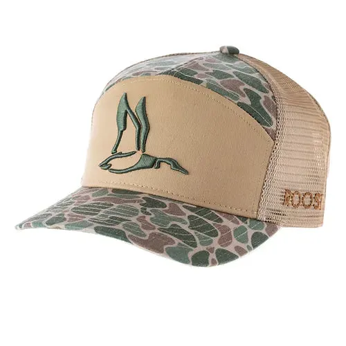 Fieldstone Roost 7 Panel 3D Puff Duck Hat - Camo